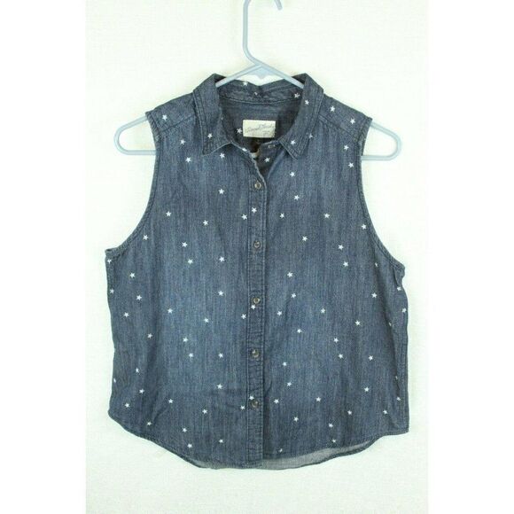 Target Universal Thread Denim Vest - Picture 1 of 5
